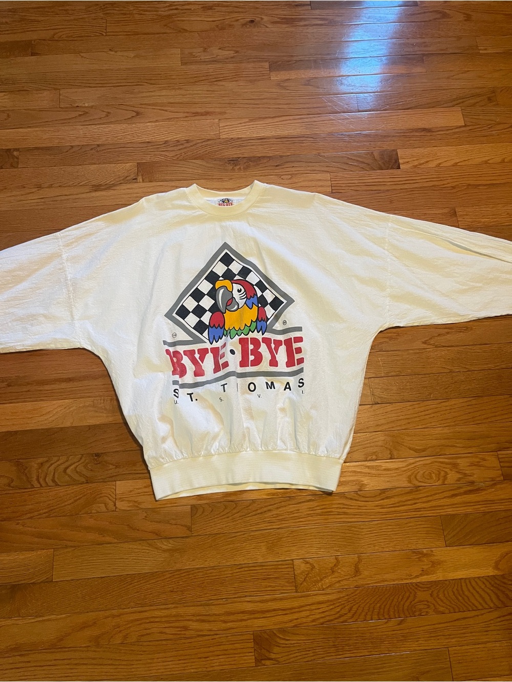 Vintage‎ Tourist Sweater | Size Sm | Vacation Tourist Retro Surf Grunge Cotton